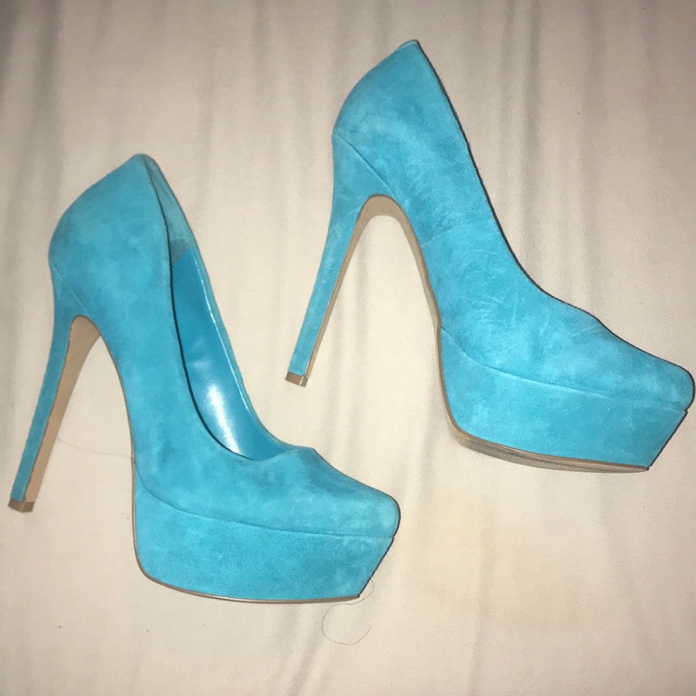 Jessica Simpson suede pumps size 7 1/2